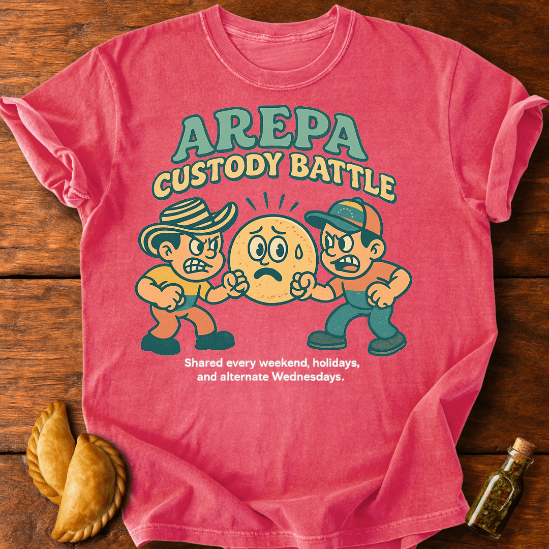 Arepa Custody Battle T-Shirt