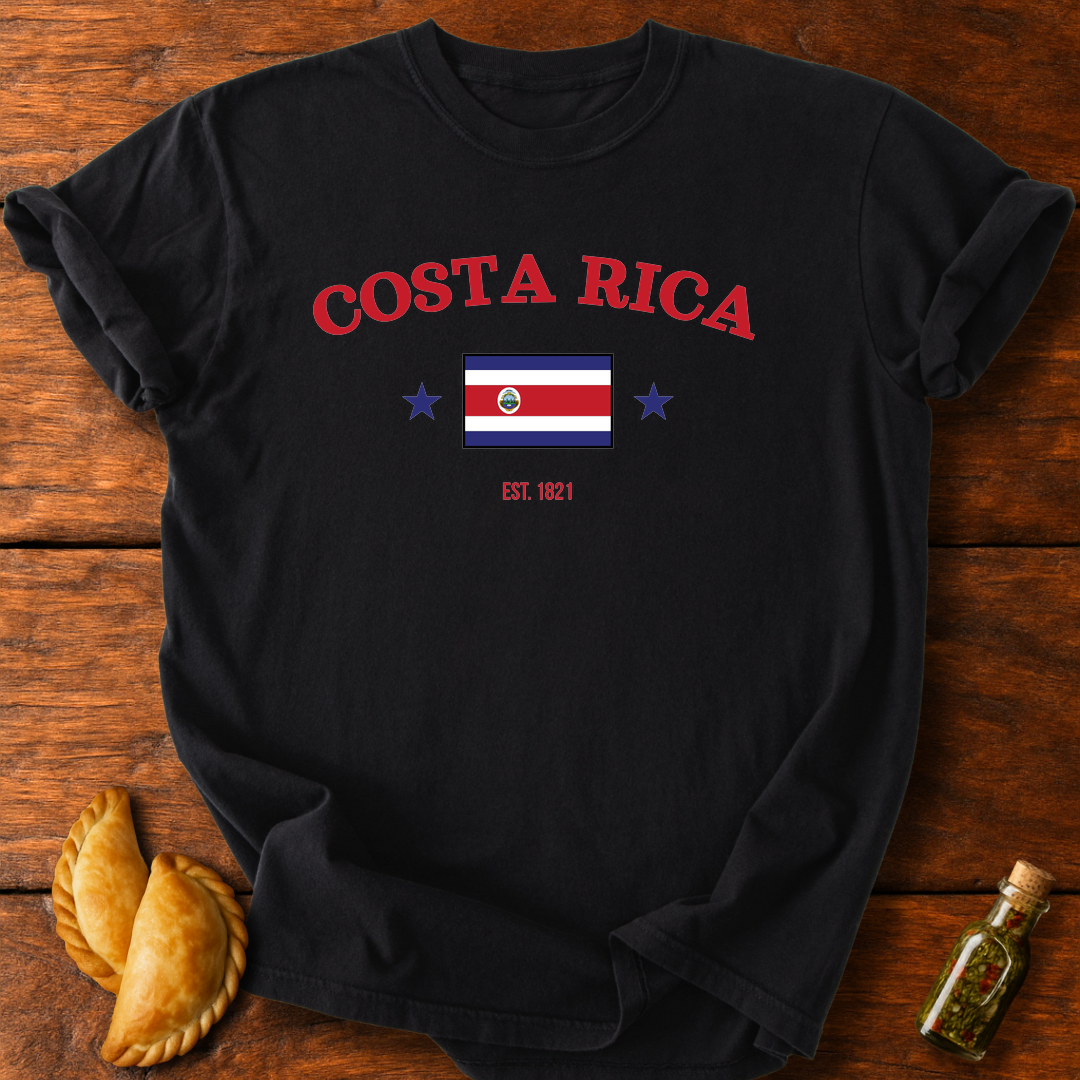Costa Rica Flag T-Shirt