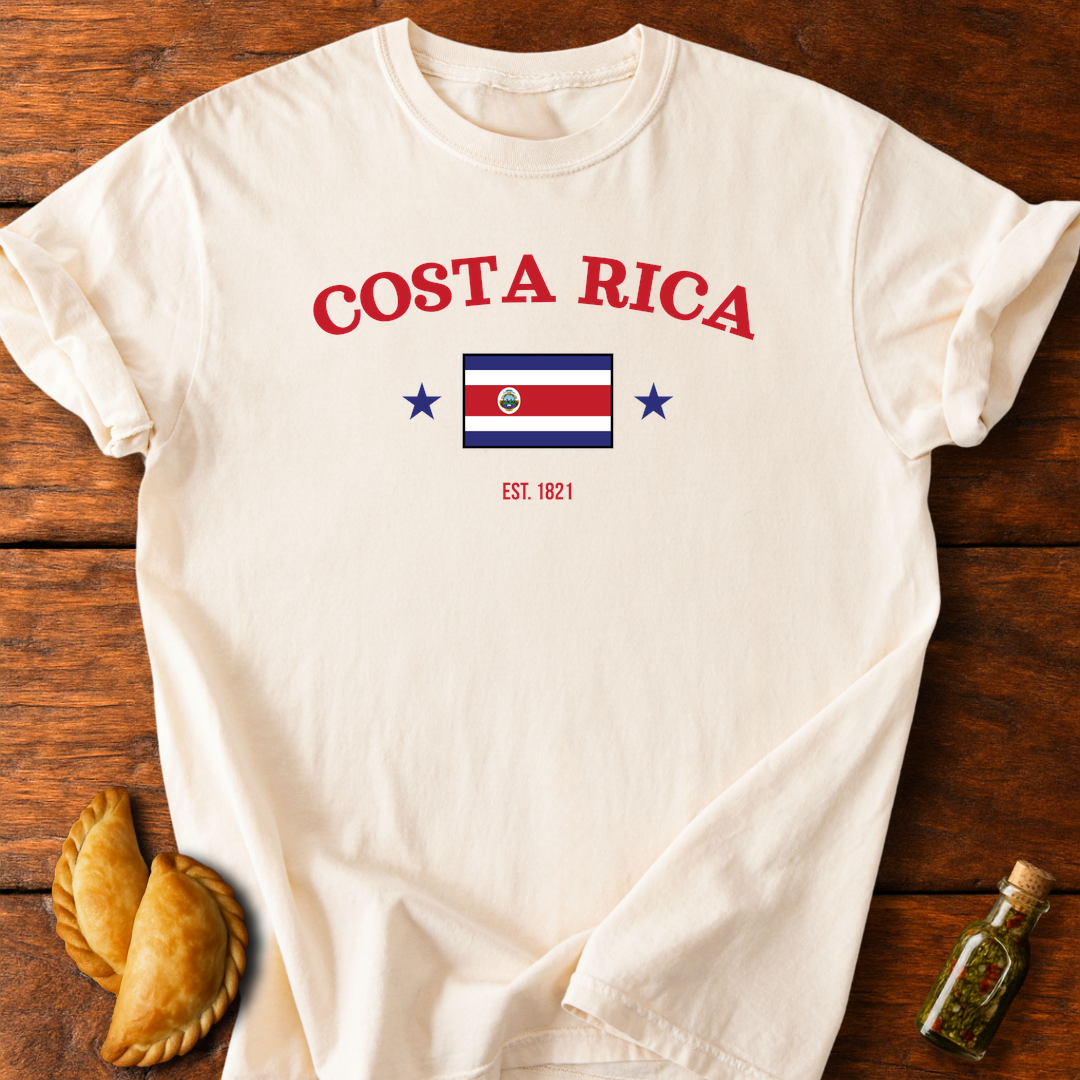 Costa Rica Flag T-Shirt