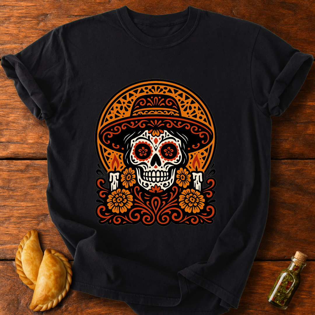 Dia De Los Muertos Calavera T-Shirt