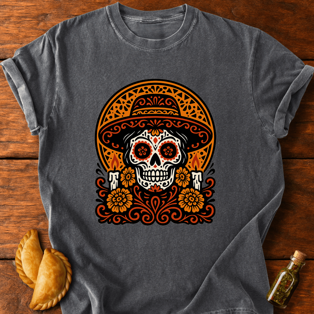 Dia De Los Muertos Calavera T-Shirt