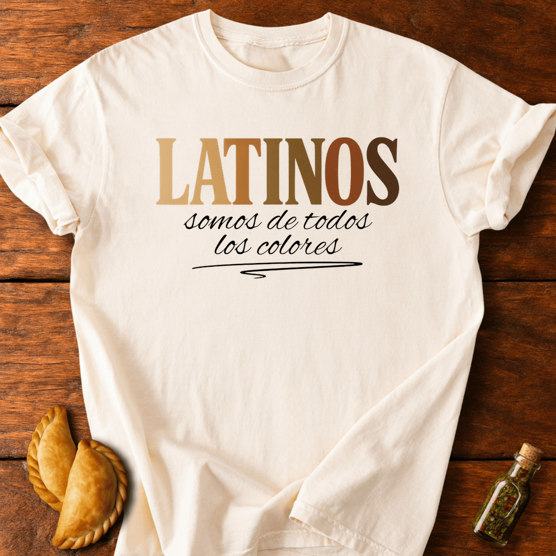 Latinos Somos De Todos Los Colores T-Shirt
