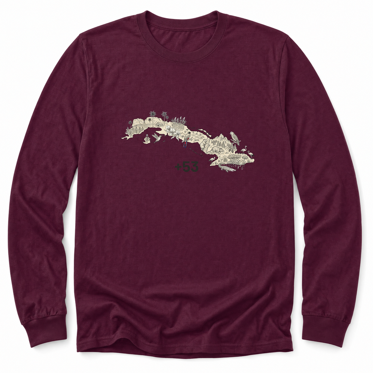 Cultura Estampada — Maroon