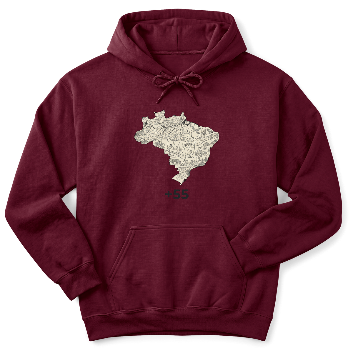 Cultura Estampada — Maroon