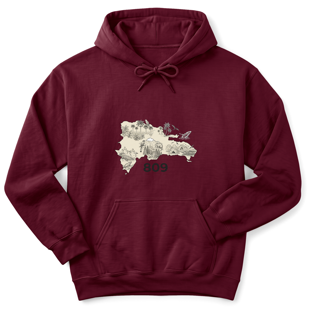 Cultura Estampada — Maroon
