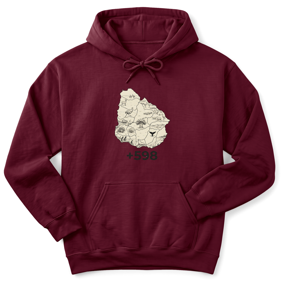 Cultura Estampada — Maroon