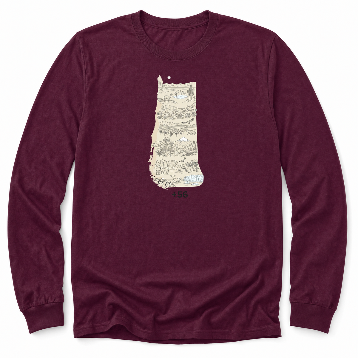 Cultura Estampada — Maroon