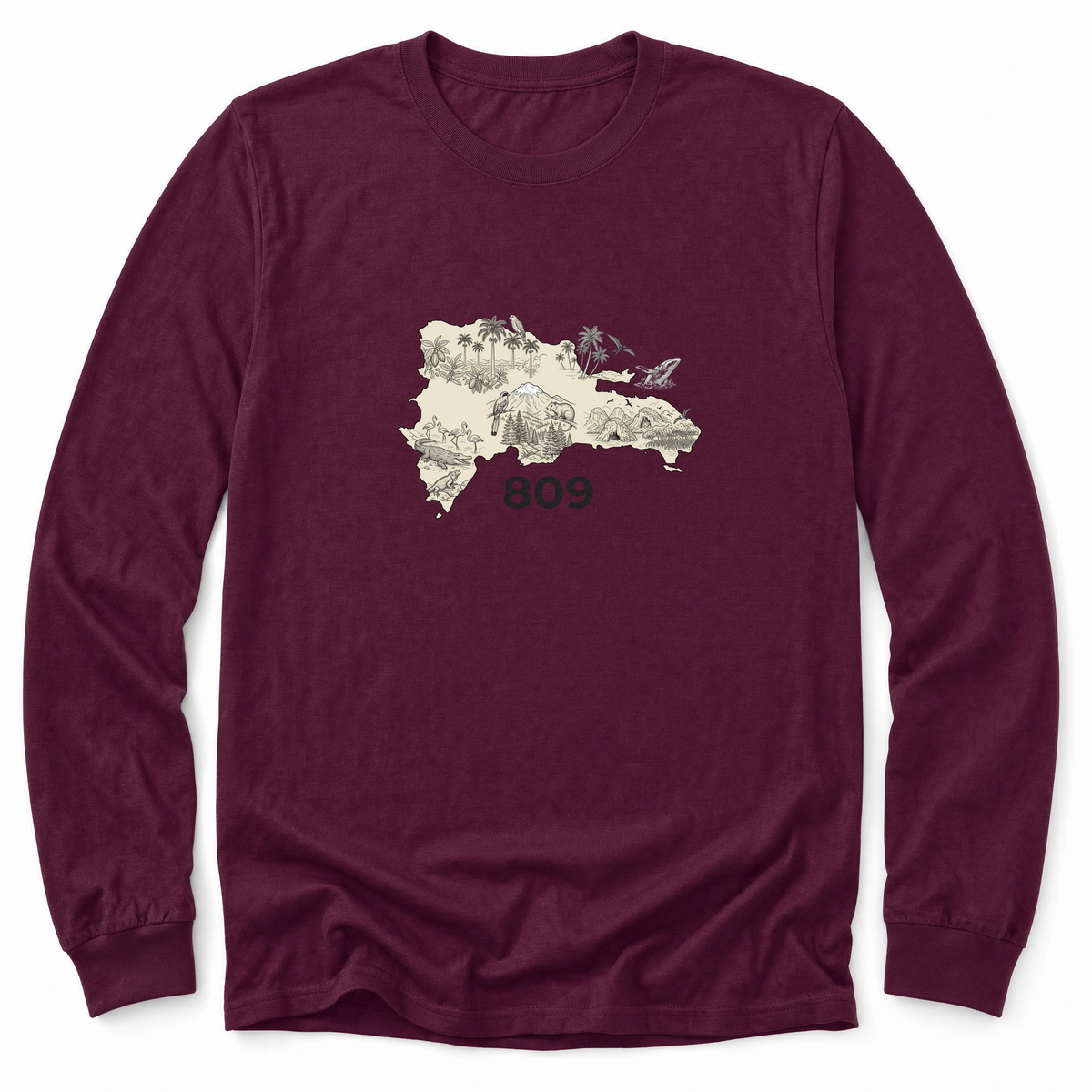 Cultura Estampada — Maroon