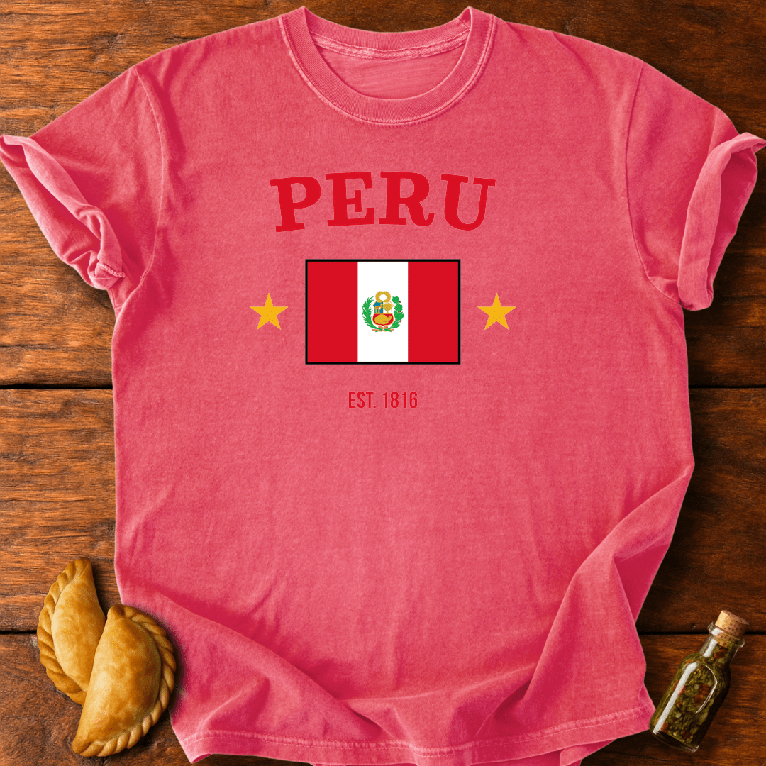 Peru Flag T-Shirt