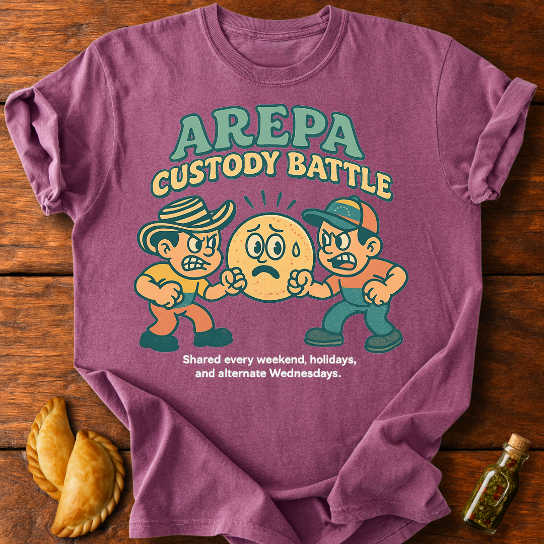 Arepa Custody Battle T-Shirt