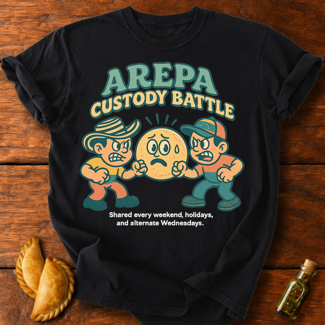 Arepa Custody Battle T-Shirt