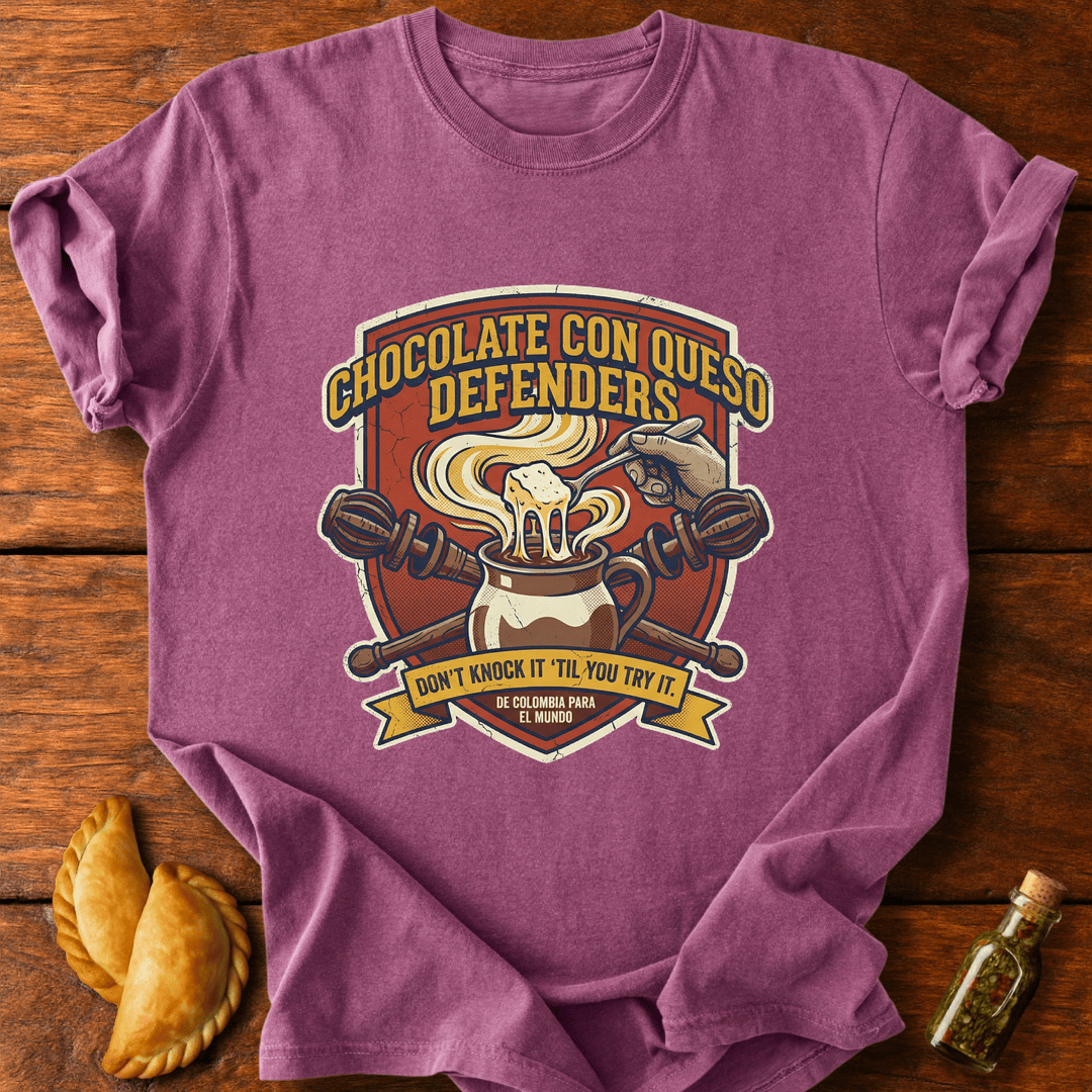 Chocolate Con Queso Defenders T-Shirt
