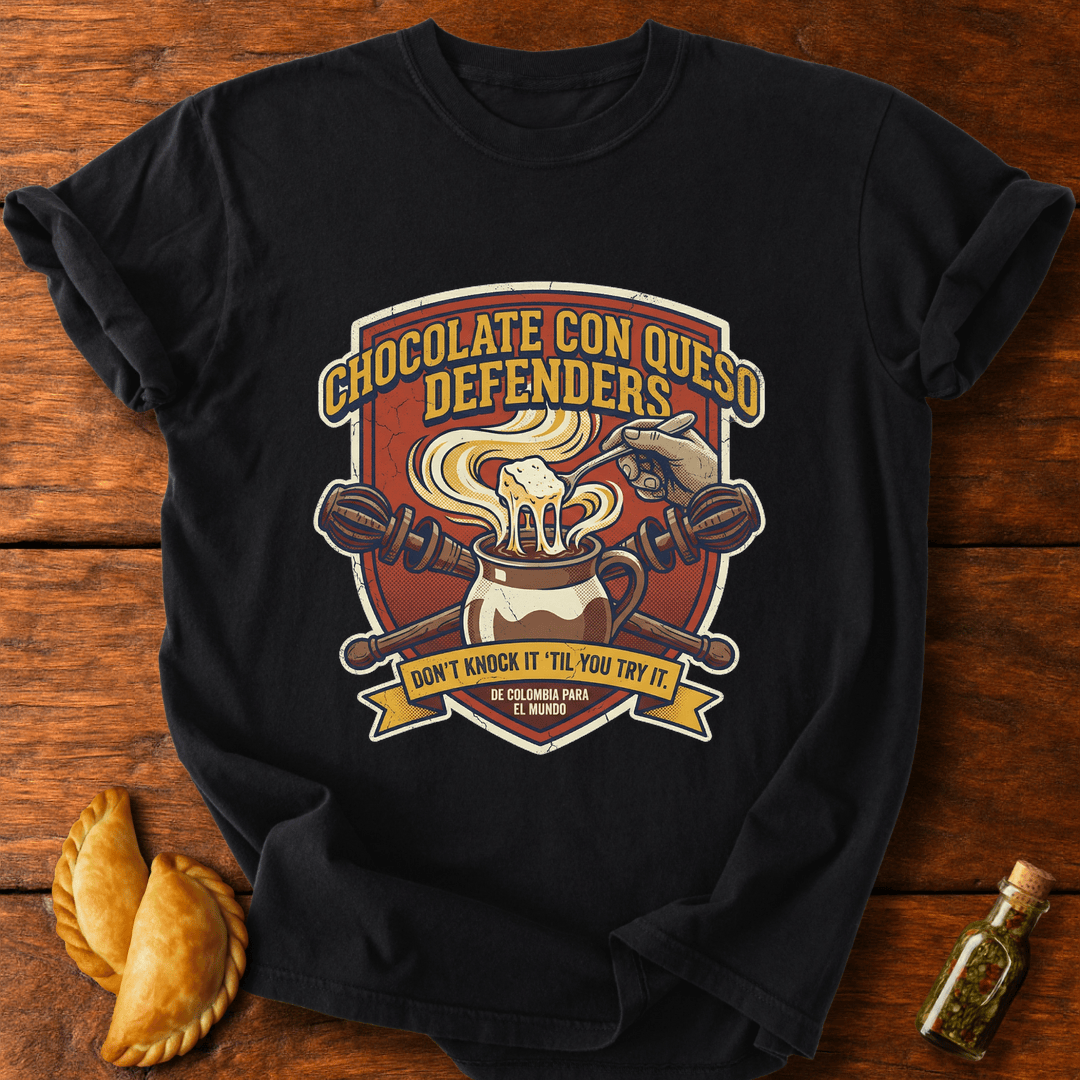 Chocolate Con Queso Defenders T-Shirt