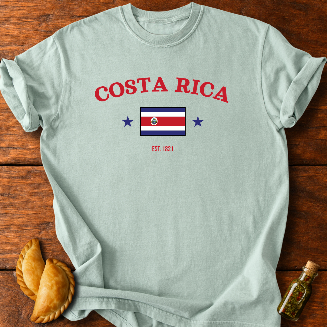 Costa Rica Flag T-Shirt