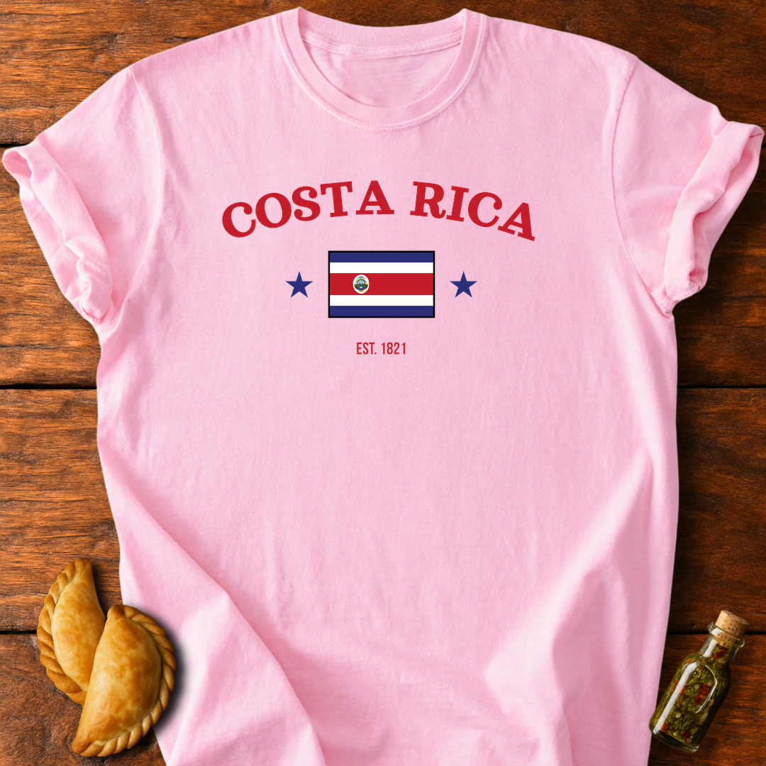 Costa Rica Flag T-Shirt