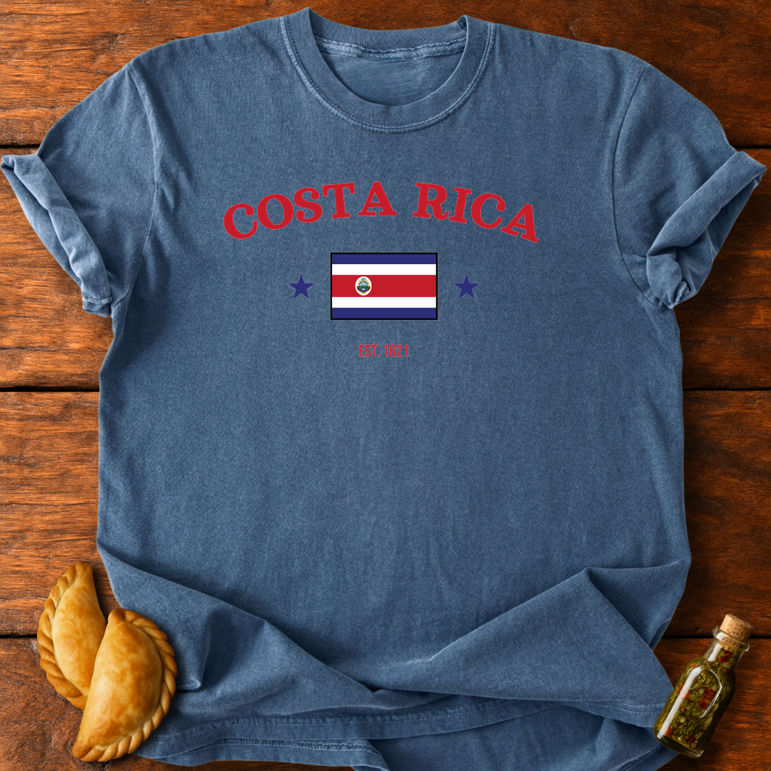 Costa Rica Flag T-Shirt