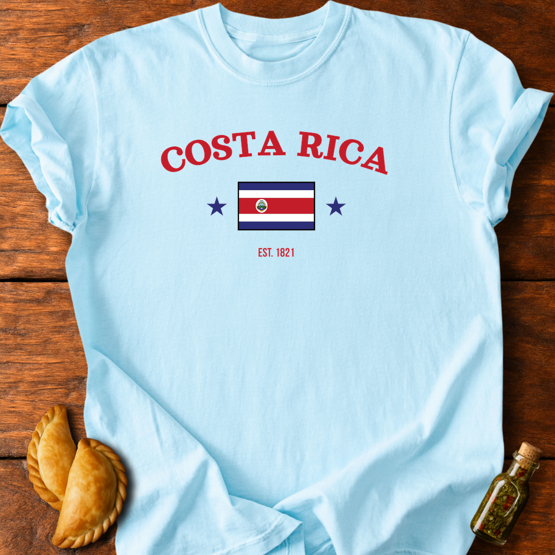 Costa Rica Flag T-Shirt