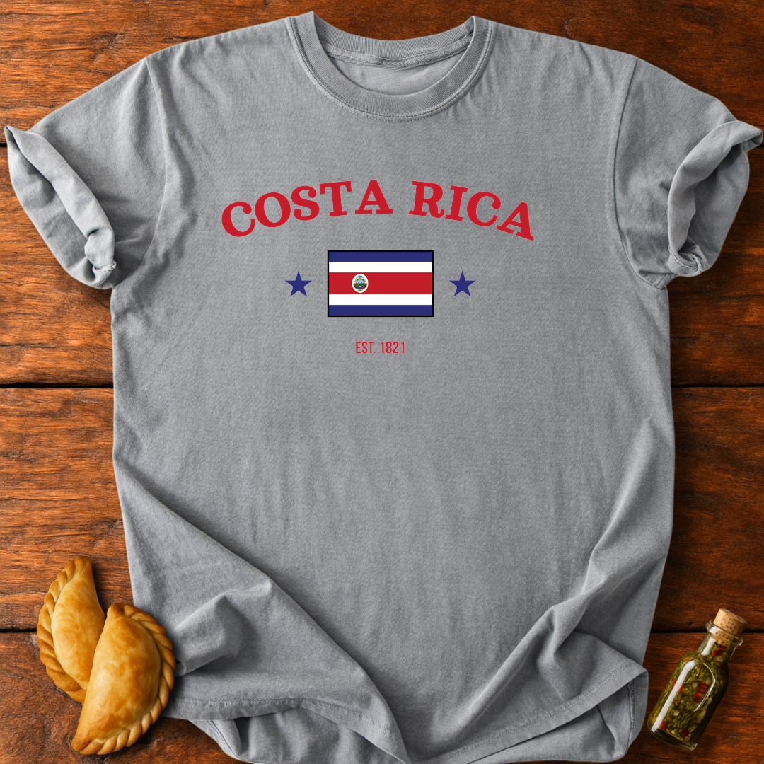 Costa Rica Flag T-Shirt