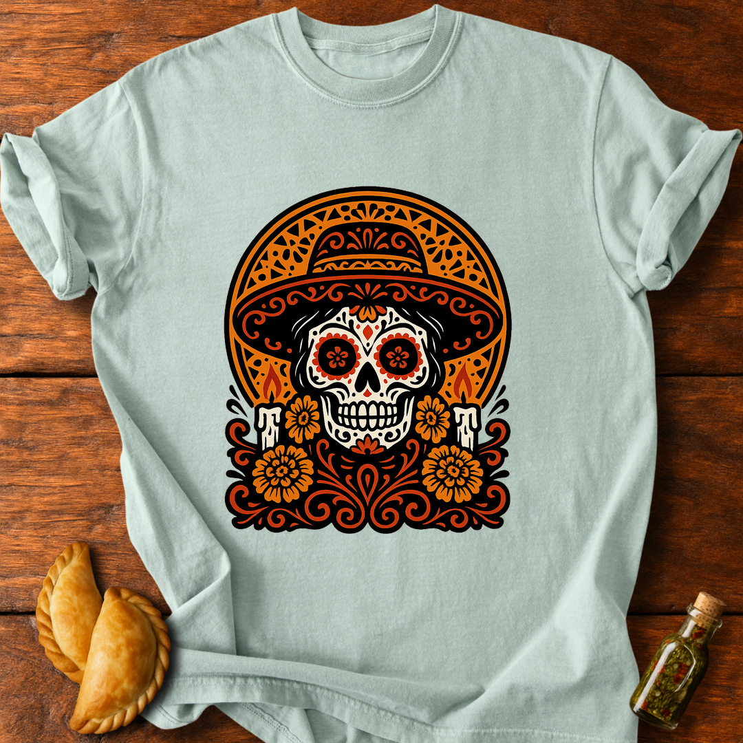 Dia De Los Muertos Calavera T-Shirt
