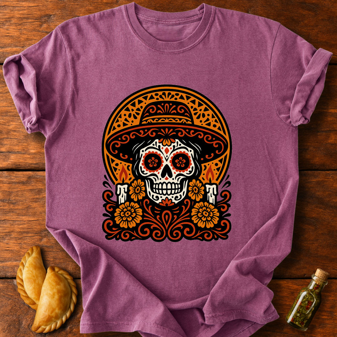 Dia De Los Muertos Calavera T-Shirt