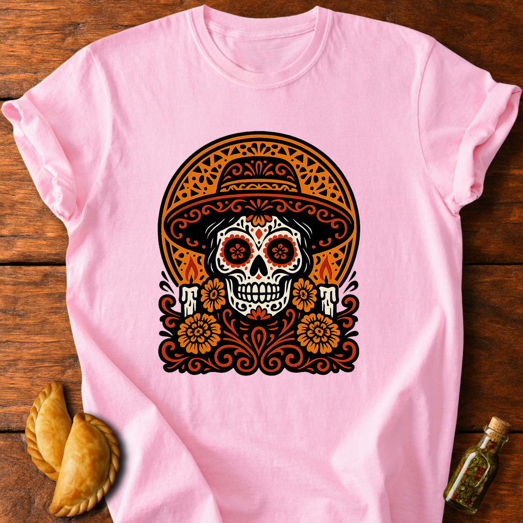 Dia De Los Muertos Calavera T-Shirt