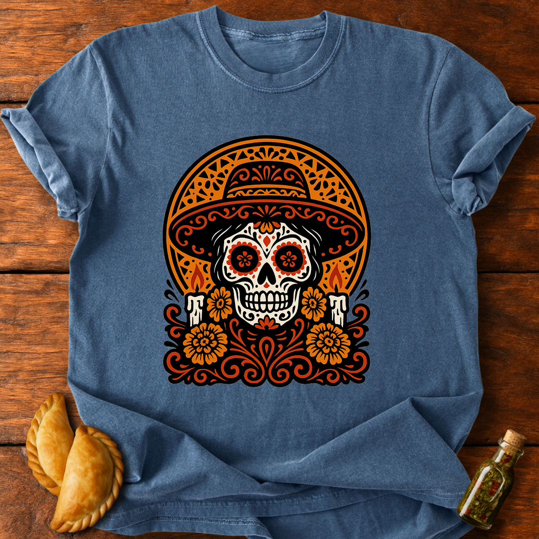 Dia De Los Muertos Calavera T-Shirt