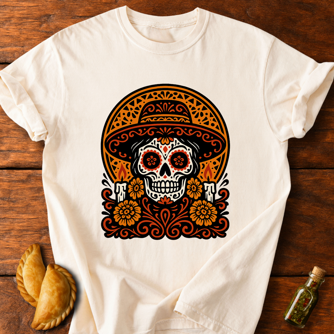 Dia De Los Muertos Calavera T-Shirt