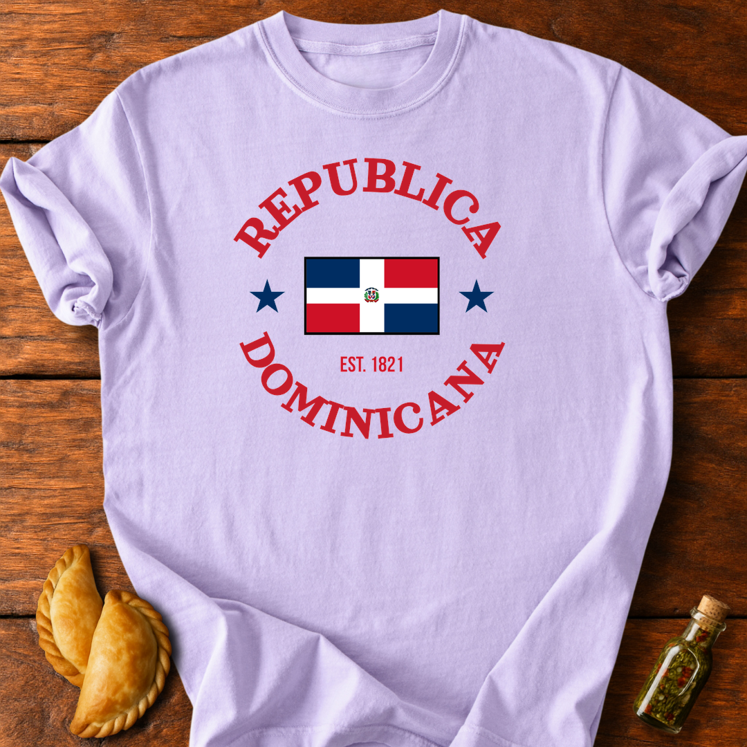 Republica Dominicana Flag T-Shirt