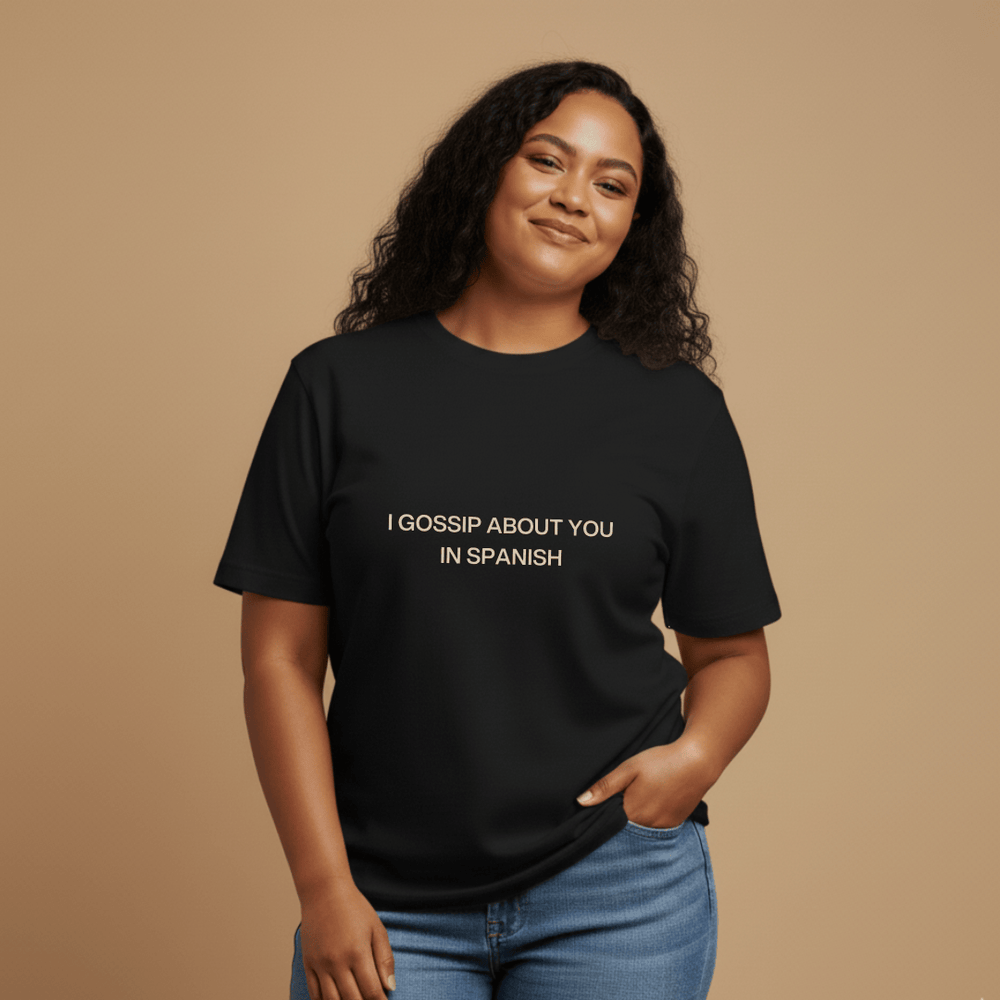 Gossip In Spanish T-Shirt lifestyle photo