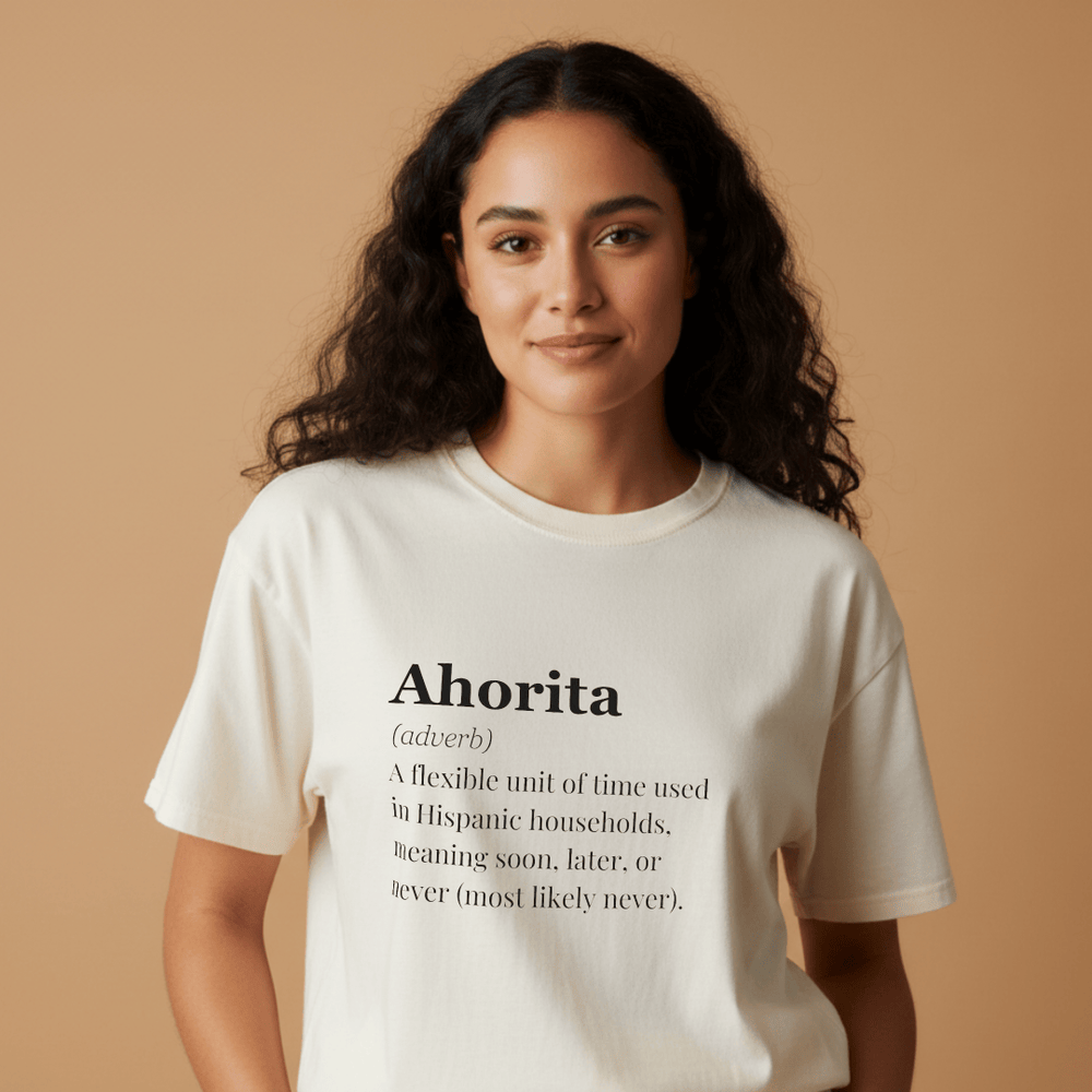 Ahorita Definition T-Shirt lifestyle photo