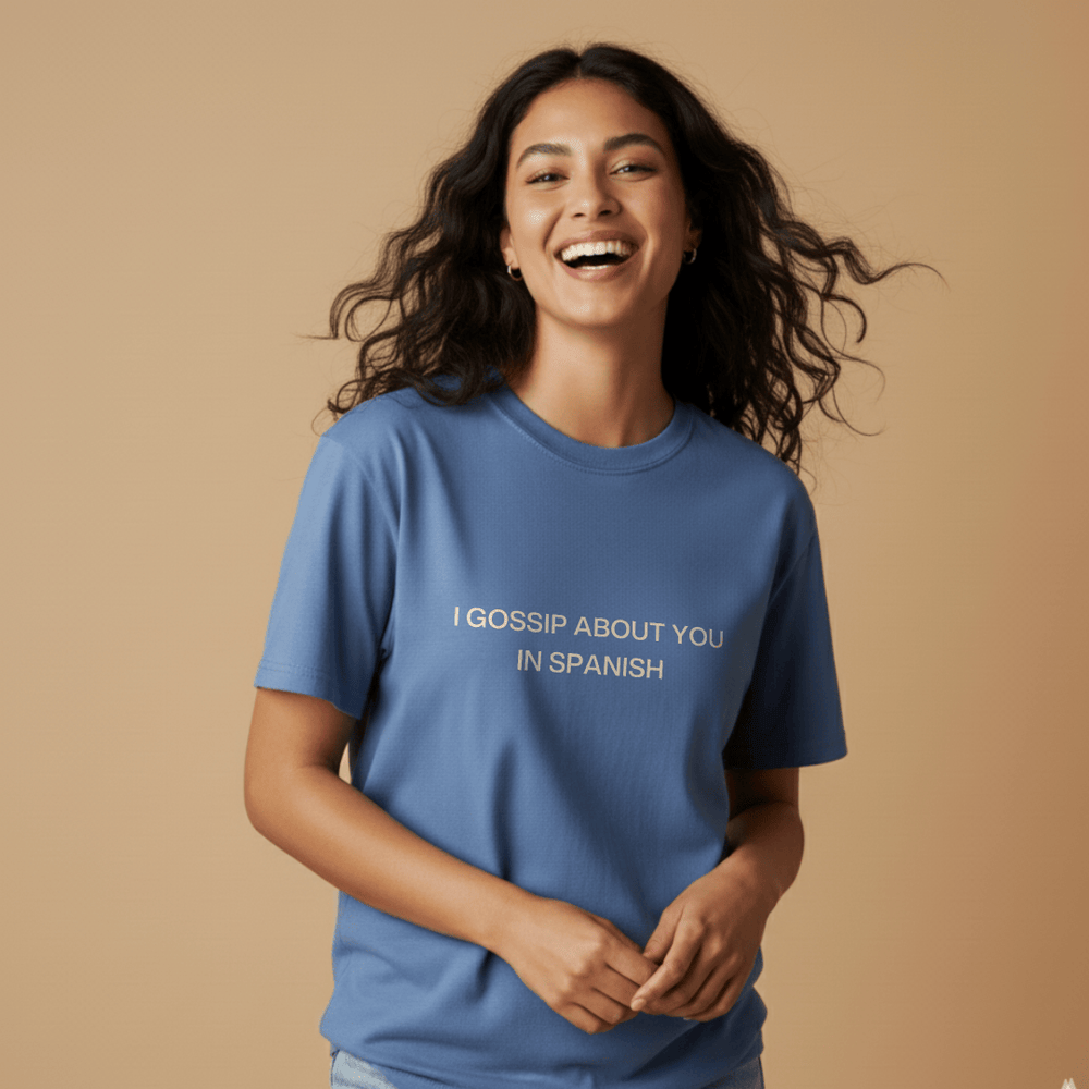 Gossip In Spanish T-Shirt lifestyle photo