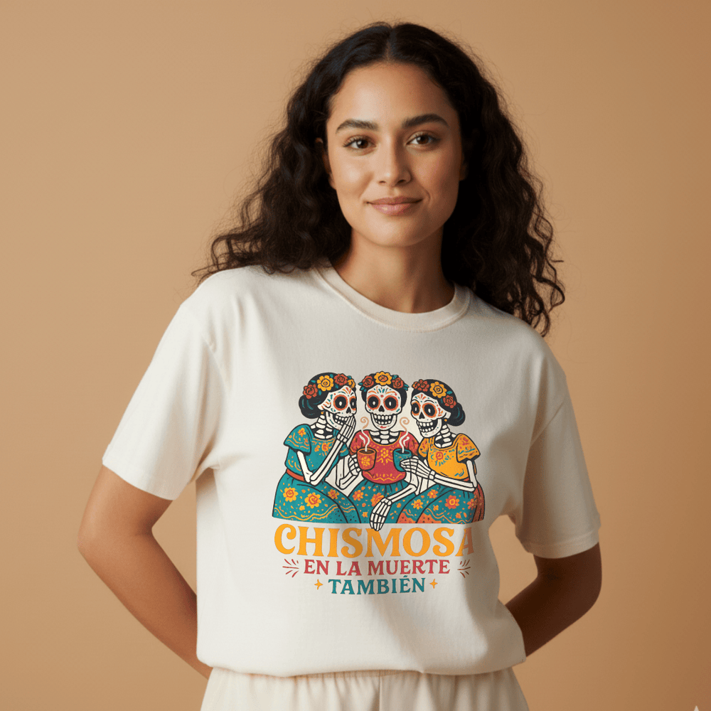 Chismosa En La Muerte T-Shirt lifestyle photo