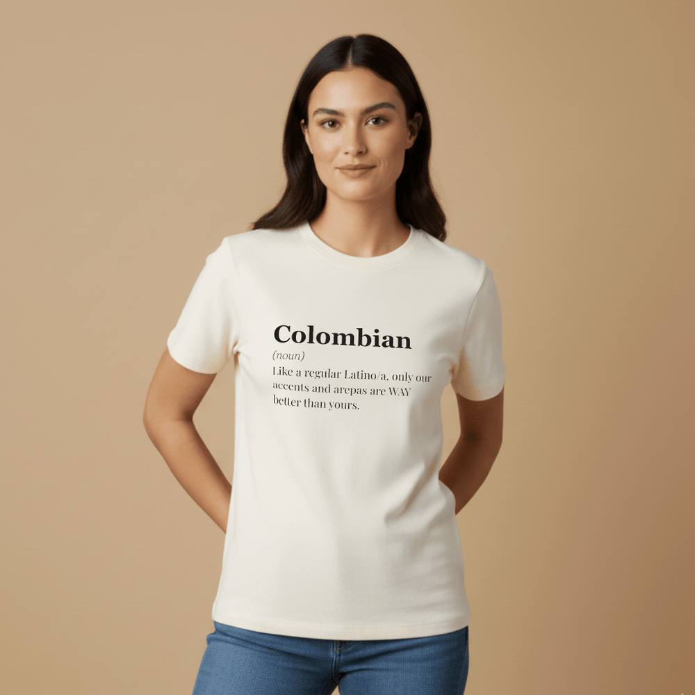 Colombian Definition T-Shirt lifestyle photo