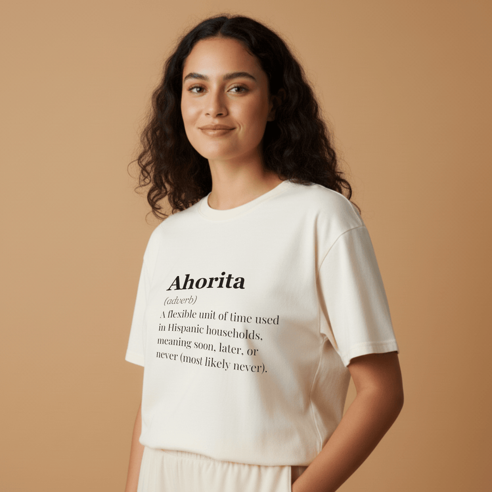 Ahorita Definition T-Shirt lifestyle photo