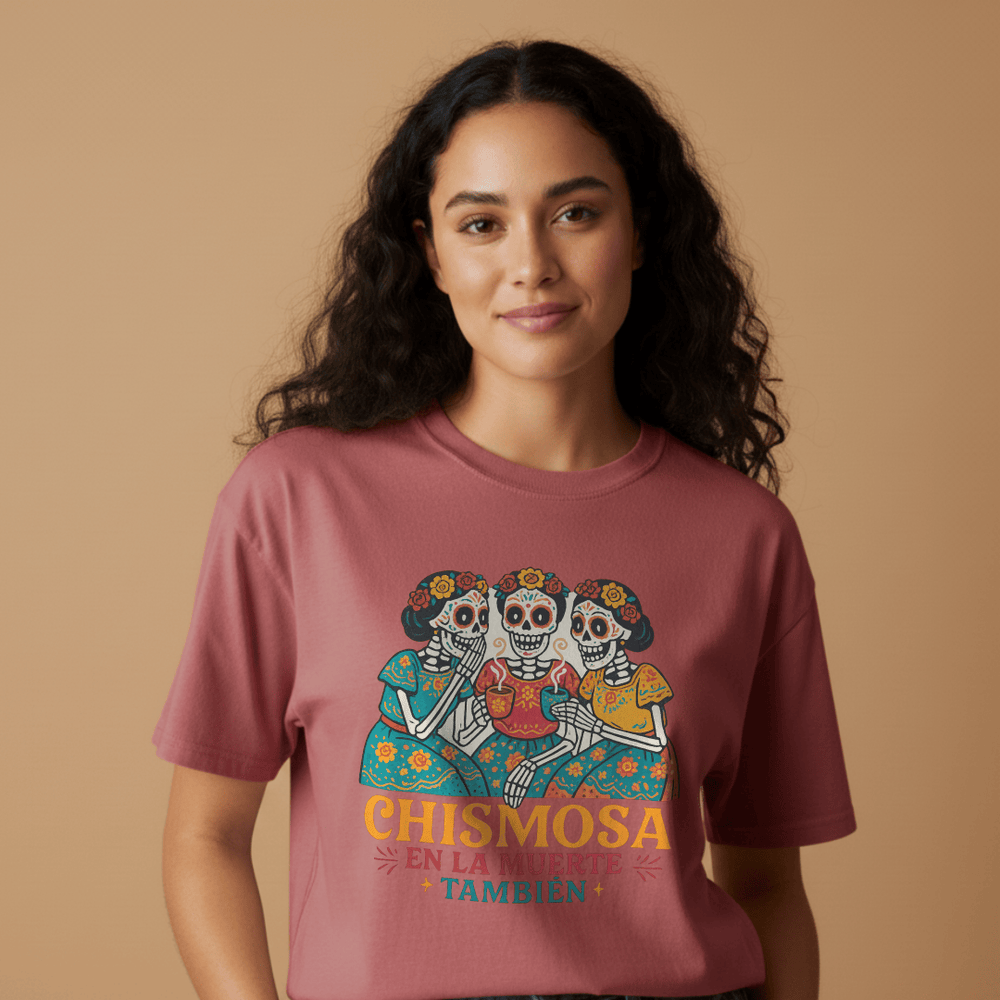 Chismosa En La Muerte T-Shirt lifestyle photo