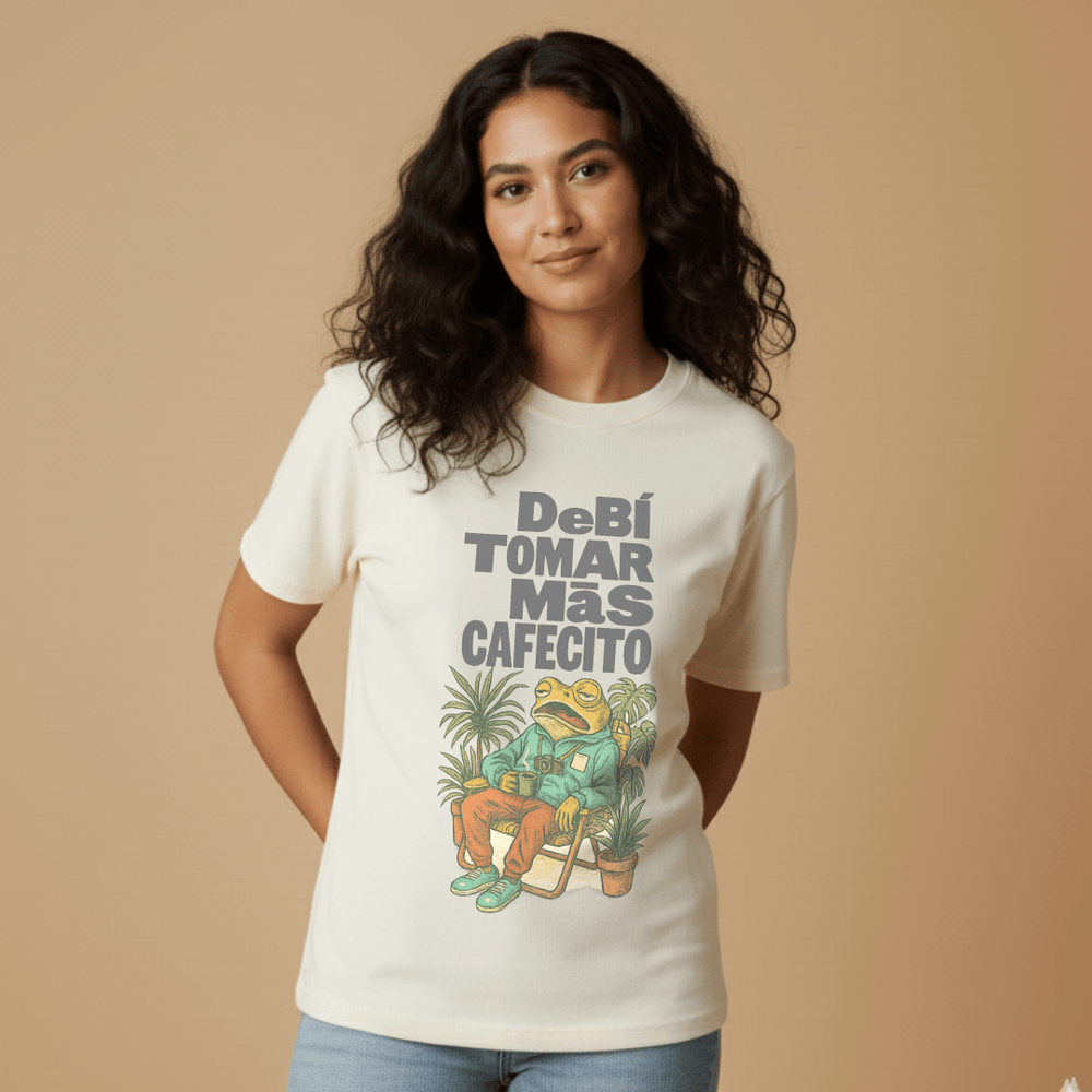 Debí Tomar Más Cafecito T-Shirt lifestyle photo