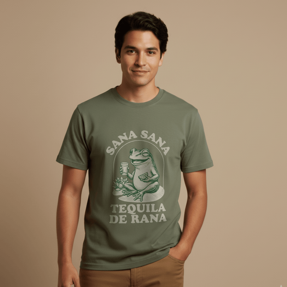 Sana Sana Tequila De Rana T-Shirt lifestyle photo