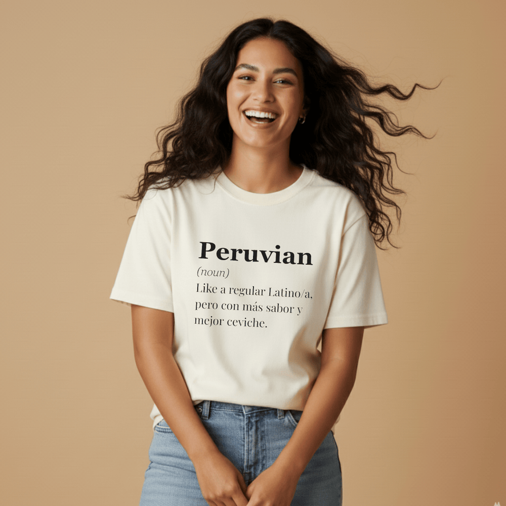Peruvian Definition T-Shirt lifestyle photo