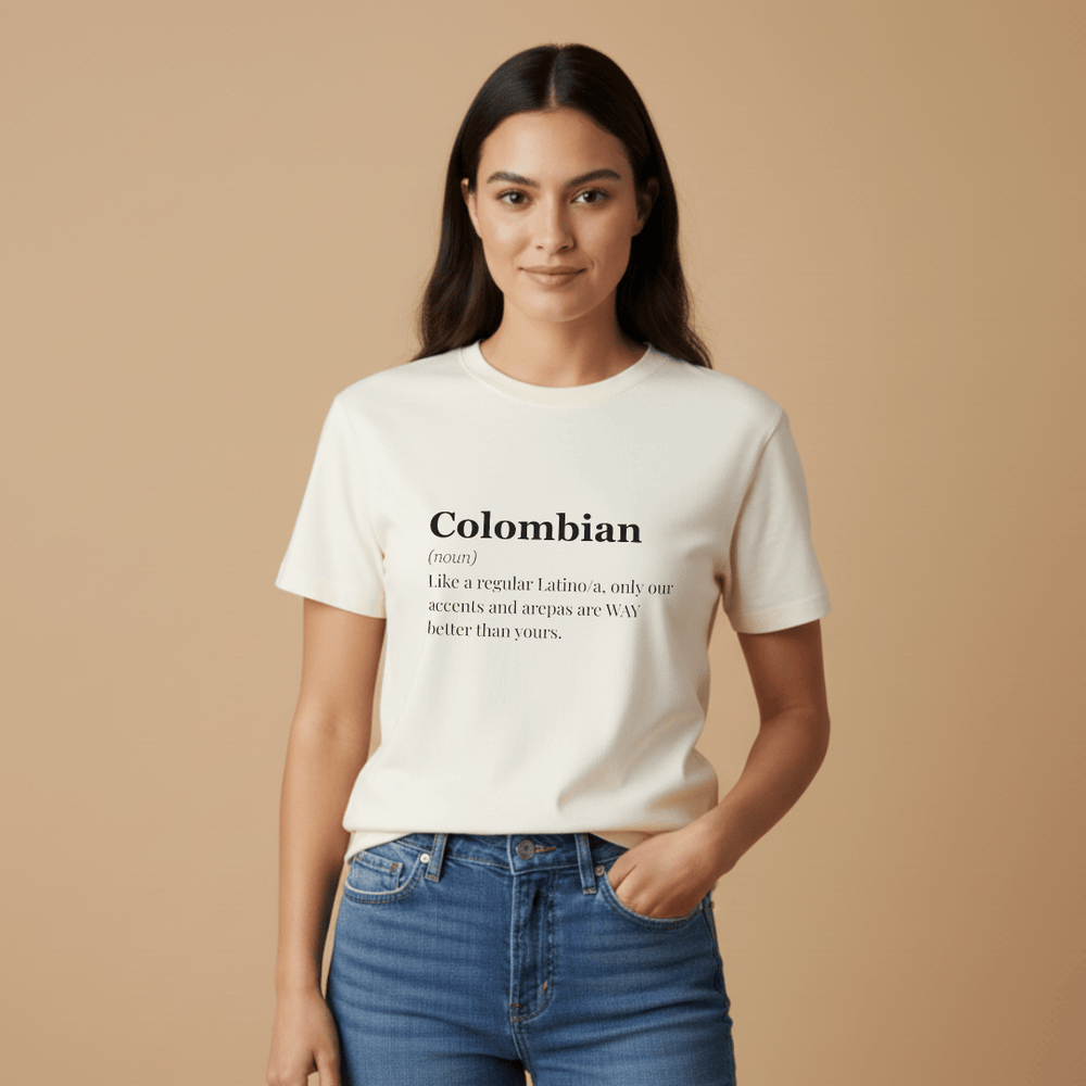 Colombian Definition T-Shirt lifestyle photo