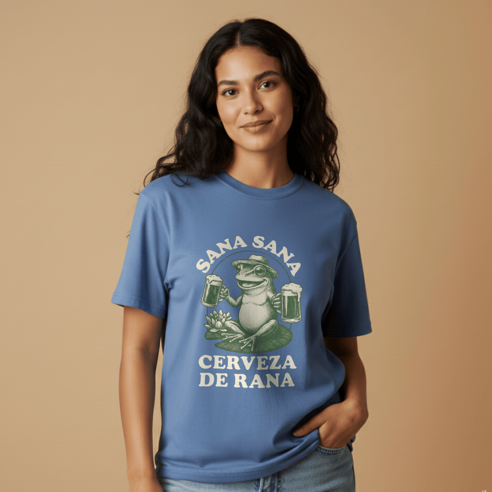 Sana Sana Cerveza De Rana T-Shirt lifestyle photo