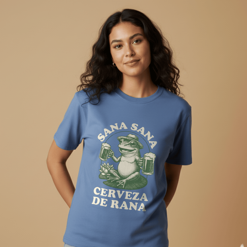 Sana Sana Cerveza De Rana T-Shirt lifestyle photo