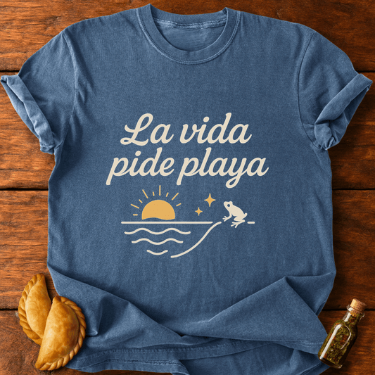 La Vida Pide Playa T-Shirt