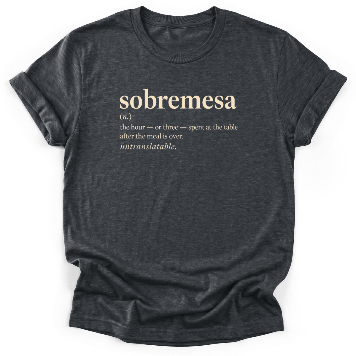 Cultura Estampada — Dark Heather
