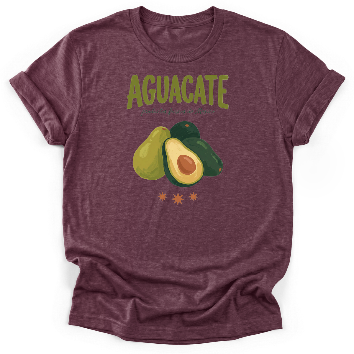 Cultura Estampada — Heather Maroon