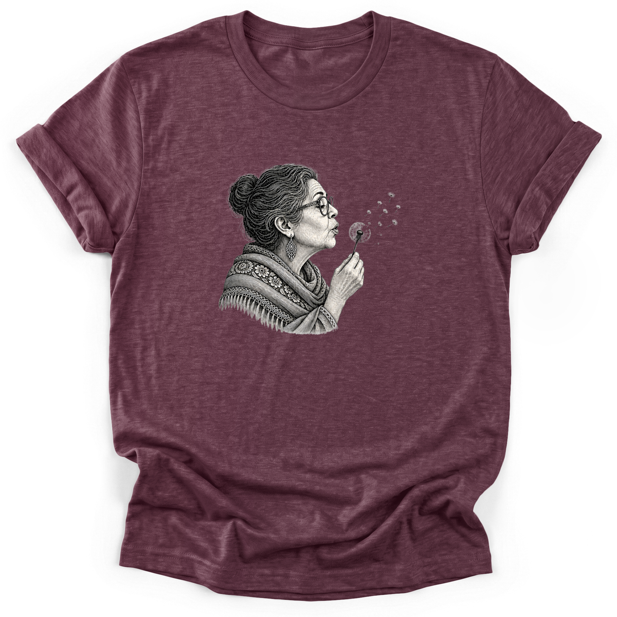 Cultura Estampada — Heather Maroon