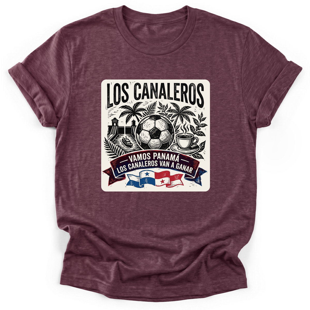 Cultura Estampada — Heather Maroon