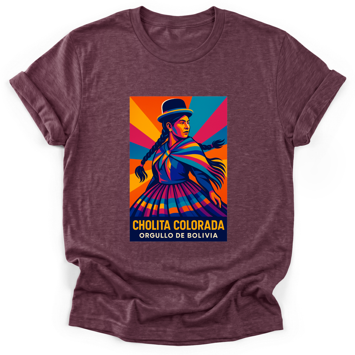 Cultura Estampada — Heather Maroon