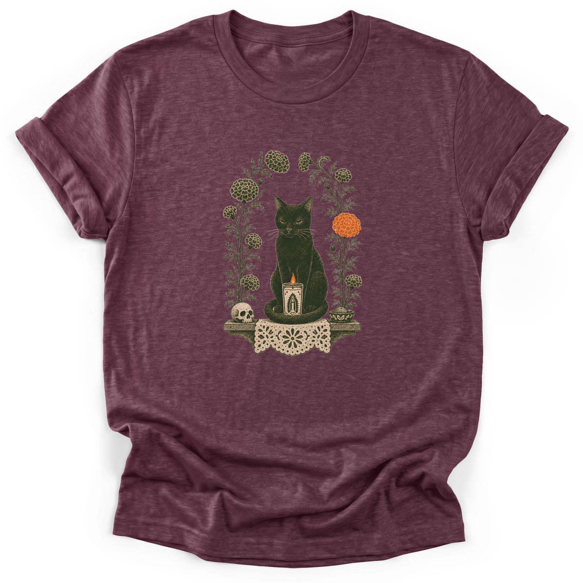 Cultura Estampada — Heather Maroon
