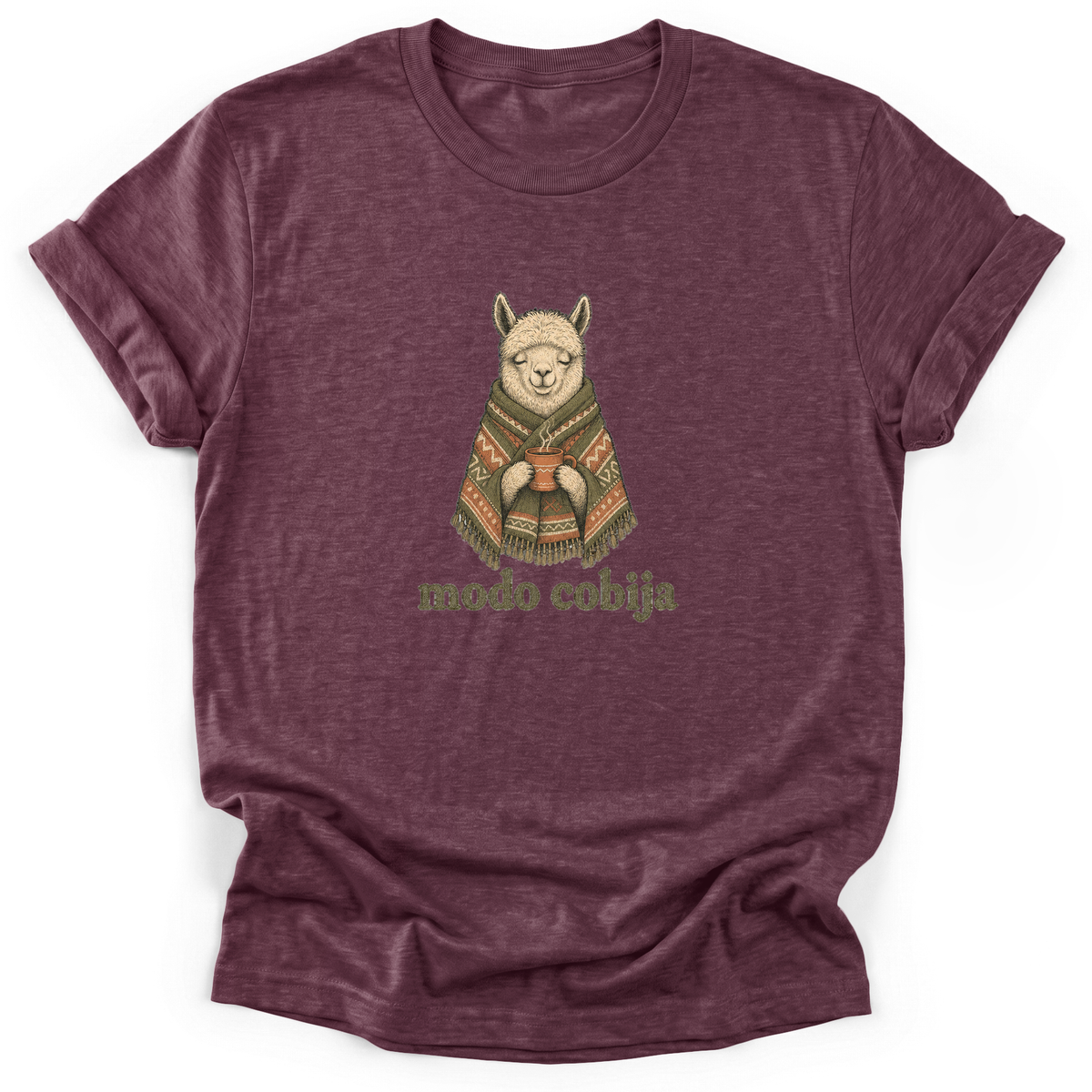 Cultura Estampada — Heather Maroon