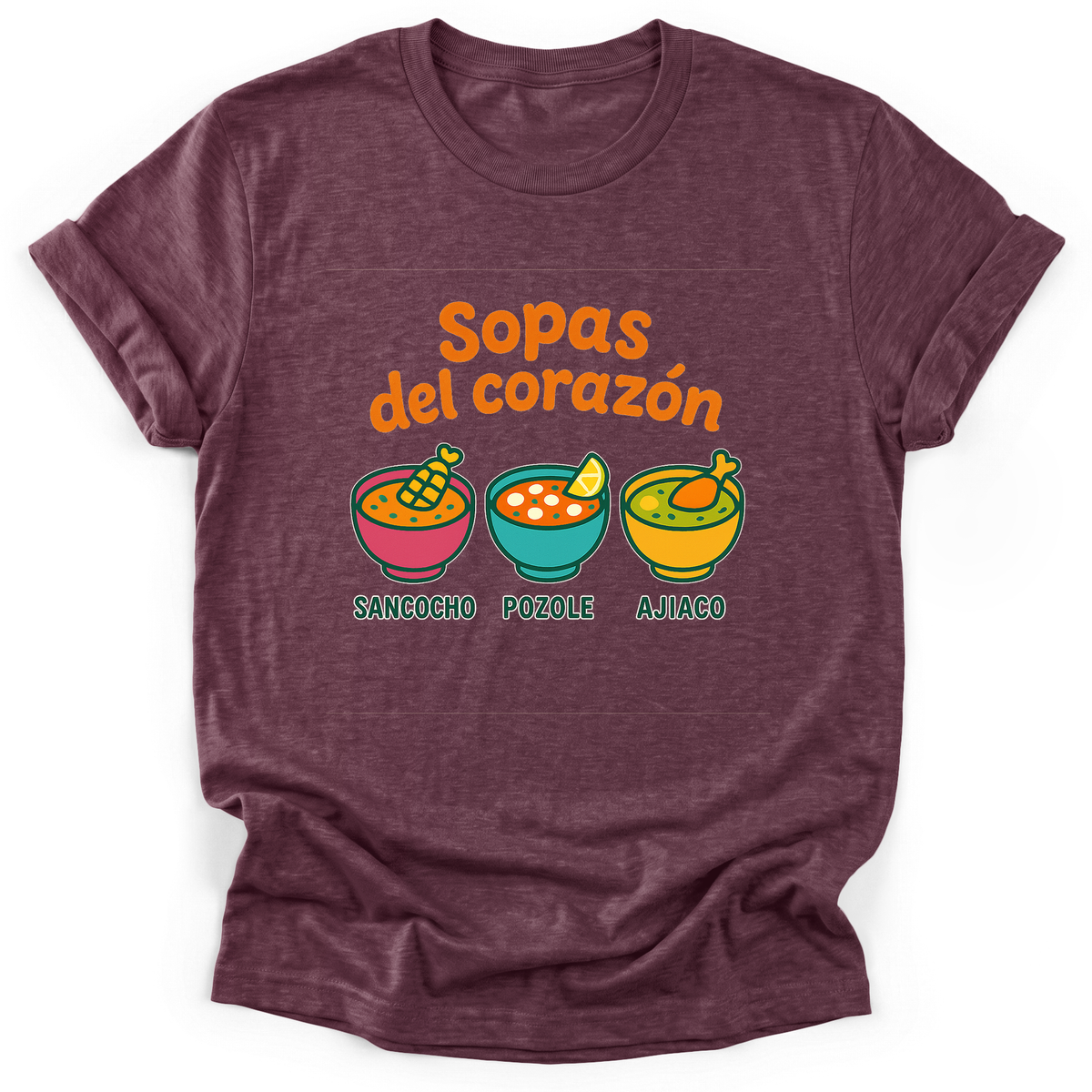 Cultura Estampada — Heather Maroon